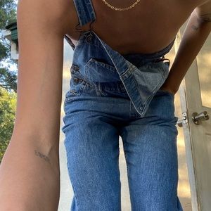 Free people Ziggy Denim Overalls